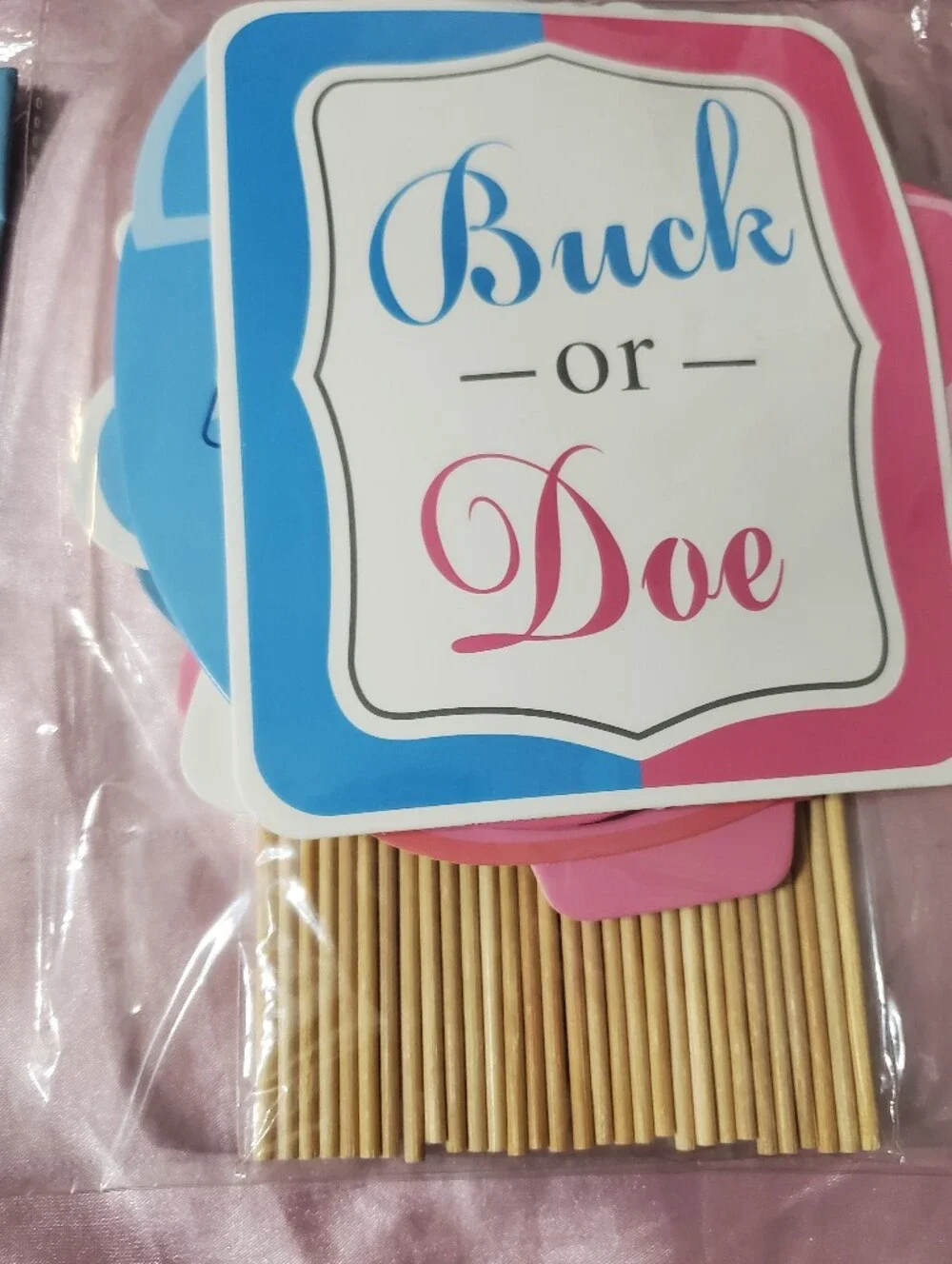 NIP Buck Or Doe Gender Reveal Party Set